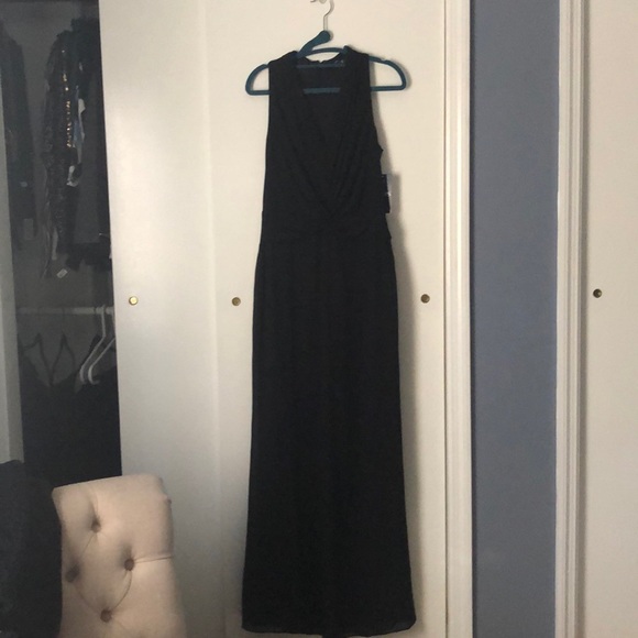 Chaps Black Evening Jumpsuit - Picture 3 of 8